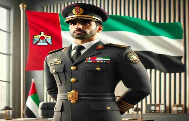 UAE army recruitment website for foreigners and Emiraties.