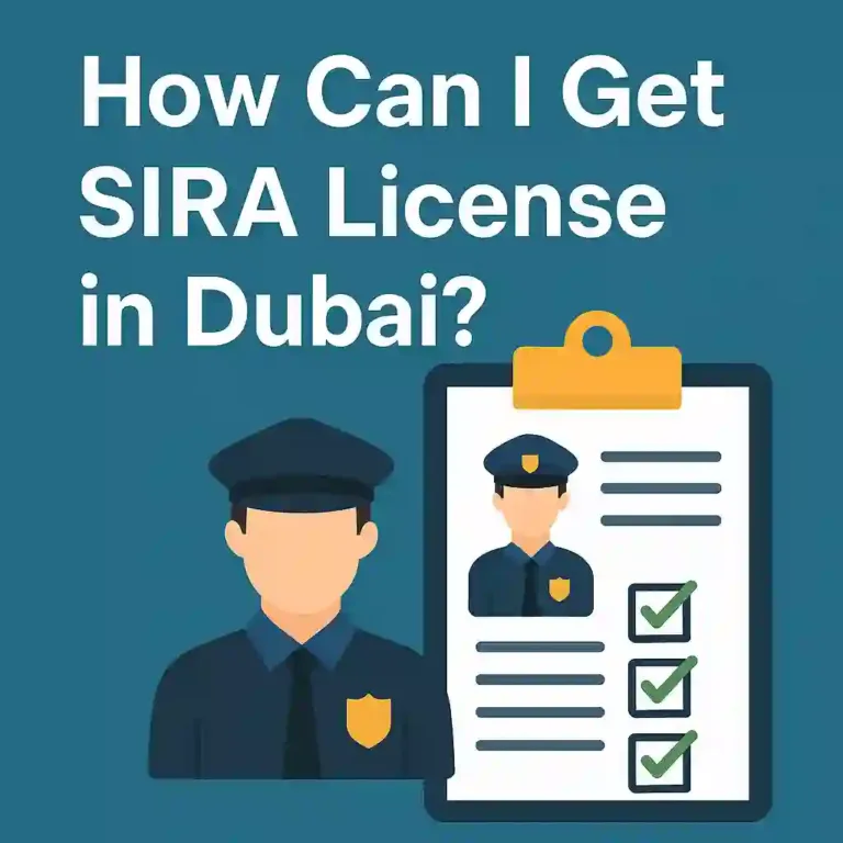 How Can I Get SIRA License in Dubai – Step-by-Step Guide