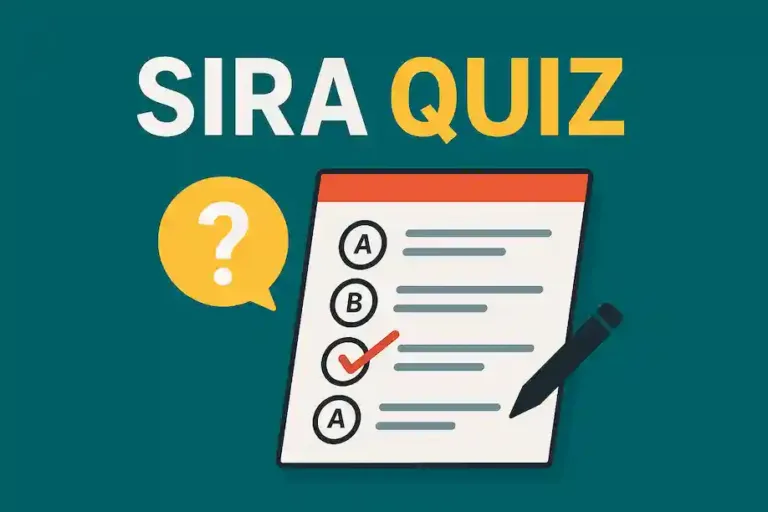 SIRA Quiz Answers Dubai – Practice Questions & Key Topics Explained
