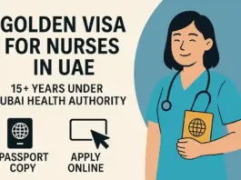 Golden visa for nurses in UAE