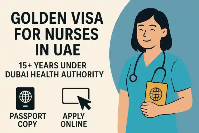 Golden Visa for Nurses in UAE: New Opportunity for Medical Staff