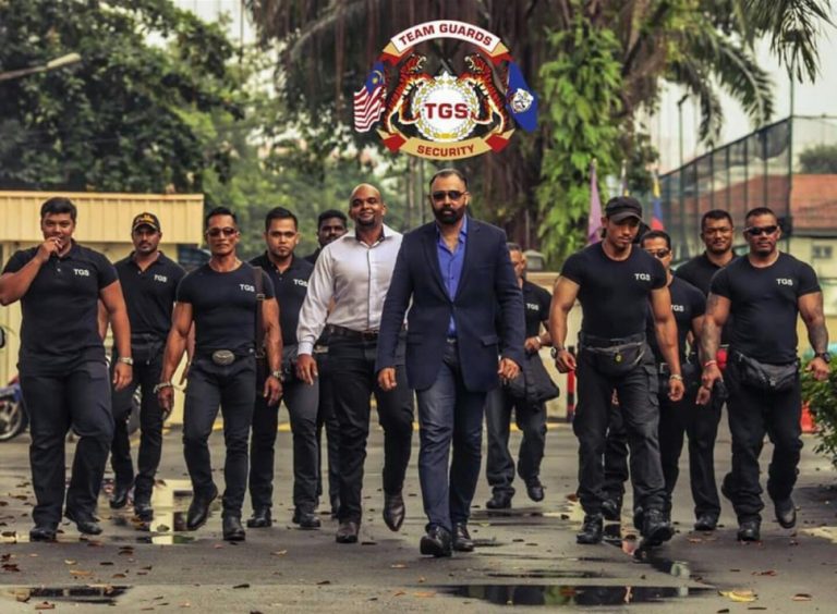 security guard teamwork