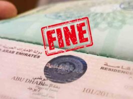 fine for overstay in UAE